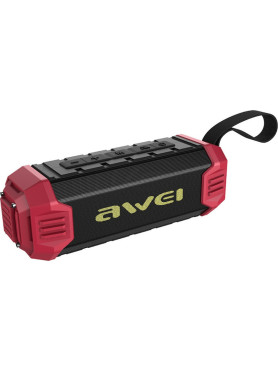 Awei Y280 Ηχείο Bluetooth 16W με Ραδιόφωνο και Διάρκεια Μπαταρίας έως 12 ώρες Κόκκινο
