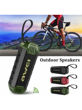 Awei Y280 Ηχείο Bluetooth 16W με Ραδιόφωνο και Διάρκεια Μπαταρίας έως 12 ώρες Κόκκινο