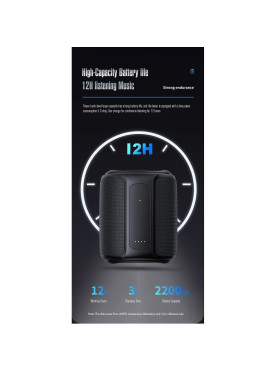 Awei Y310 Αδιάβροχο Ηχείο Bluetooth 10W με Διάρκεια Μπαταρίας έως 12 ώρες Μαύρο