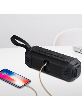 Awei Y280 Ηχείο Bluetooth 16W με Ραδιόφωνο και Διάρκεια Μπαταρίας έως 12 ώρες Μαύρο