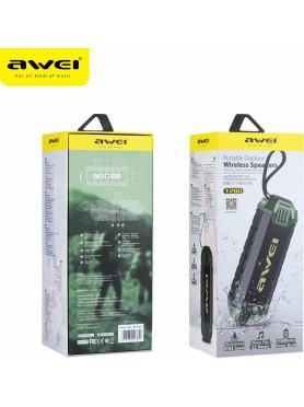 Awei Y280 Ηχείο Bluetooth 16W με Ραδιόφωνο και Διάρκεια Μπαταρίας έως 12 ώρες Μαύρο