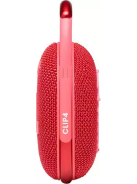 JBL Clip 4 Αδιάβροχο Ηχείο Bluetooth 5W με Διάρκεια Μπαταρίας έως 10 ώρες Κόκκινο