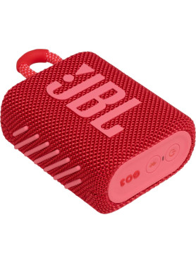 JBL Go 3 Αδιάβροχο Ηχείο Bluetooth 4.2W με Διάρκεια Μπαταρίας έως 5 ώρες Κόκκινο
