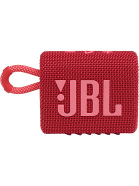 JBL Go 3 Αδιάβροχο Ηχείο Bluetooth 4.2W με Διάρκεια Μπαταρίας έως 5 ώρες Κόκκινο