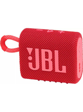 JBL Go 3 Αδιάβροχο Ηχείο Bluetooth 4.2W με Διάρκεια Μπαταρίας έως 5 ώρες Κόκκινο