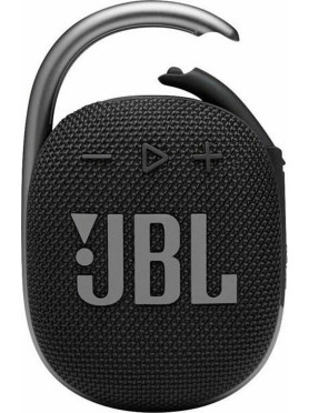 JBL Clip 4 Αδιάβροχο Ηχείο Bluetooth 5W με Διάρκεια Μπαταρίας έως 10 ώρες Μαύρο