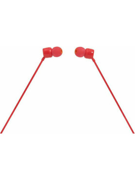 JBL T110 In-ear Handsfree με Βύσμα 3.5mm Κόκκινο