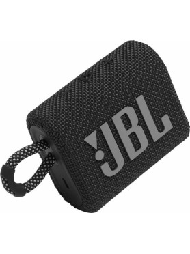 JBL Go 3 Αδιάβροχο Ηχείο Bluetooth 4.2W με Διάρκεια Μπαταρίας έως 5 ώρες Μαύρο