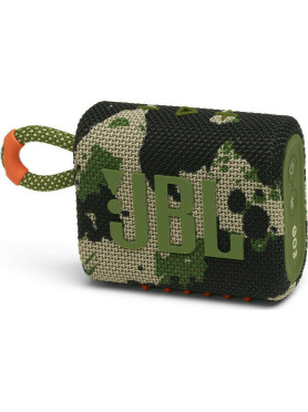 JBL Go 3 Αδιάβροχο Ηχείο Bluetooth 4.2W με Διάρκεια Μπαταρίας έως 5 ώρες Squad