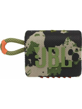 JBL Go 3 Αδιάβροχο Ηχείο Bluetooth 4.2W με Διάρκεια Μπαταρίας έως 5 ώρες Squad