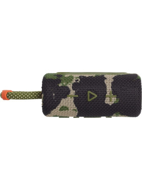 JBL Go 3 Αδιάβροχο Ηχείο Bluetooth 4.2W με Διάρκεια Μπαταρίας έως 5 ώρες Squad