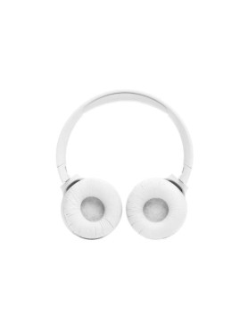 JBL Tune 520BT Ασύρματα / Ενσύρματα On Ear Ακουστικά με 57 ώρες Λειτουργίας και Quick Charge Λευκά