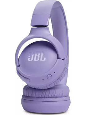 JBL Tune 520BT Ασύρματα / Ενσύρματα On Ear Ακουστικά με 57 ώρες Λειτουργίας και Quick Charge Μωβ