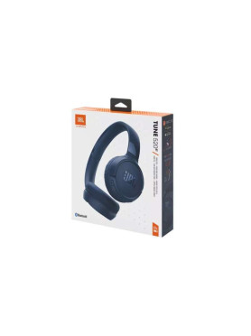 JBL Tune 520BT Ασύρματα / Ενσύρματα On Ear Ακουστικά με 57 ώρες Λειτουργίας και Quick Charge Μπλε