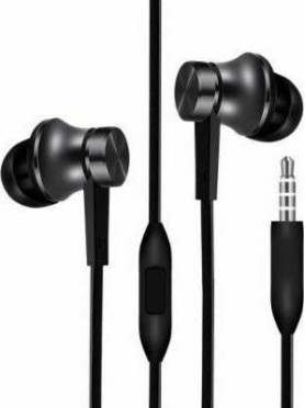 Xiaomi Mi Piston Basic Edition In-ear Handsfree με Βύσμα 3.5mm Μαύρο