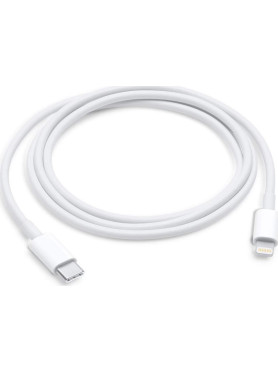 Apple USB-C to Lightning Cable 96W Λευκό 1m (MK0X2ZM/A MK0X2AM)