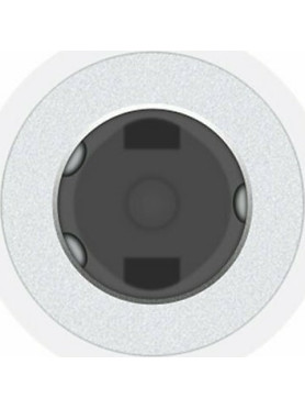 Apple Μετατροπέας Lightning male σε 3.5mm female Λευκό 1τμχ MMX62AM/A