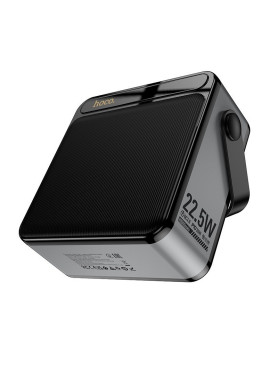 Hoco J161 Power Bank 80000mAh 22.5W με 2 Θύρες USB-A και Θύρα USB-C Power Delivery Μαύρο