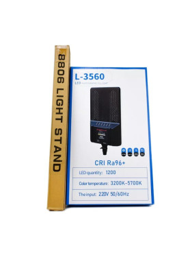 Επαγγελματικός Φωτισμός Led Video Light 24” Μαύρo Ring Light