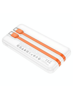 Hoco J119 Power Bank 10000mAh 22.5W με Θύρα USB-A Power Delivery Λευκό