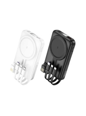 Hoco J135 Rico MagSafe Power Bank 10000mAh 22.5W Μαύρο