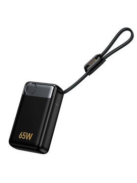 Hoco Q53 Power Bank 12000mAh 65W Power Delivery Μαύρο
