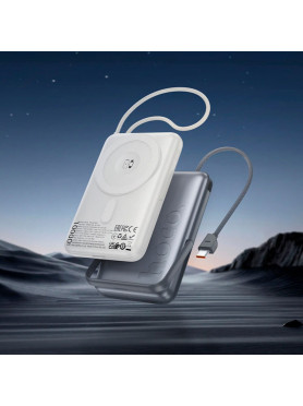 Hoco Q43 MagSafe Power Bank 1000mAh 20W Power Delivery Μαύρο