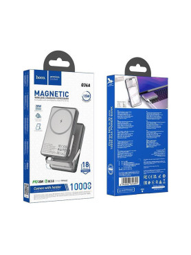 Hoco Q36A Power Bank 10000mAh 20W Γκρι