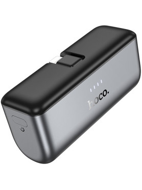 Hoco Q31 Lightning Power Bank 5000mAh Γκρι
