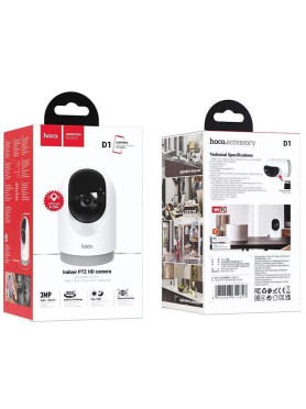 Hoco D1 IP Κάμερα Παρακολούθησης Wi-Fi Full HD+ 3MP με Αμφίδρομη Επικοινωνία
