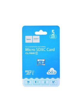 Hoco TF high speed microSDXC 64GB U1 A1 UHS-I 95MB/s