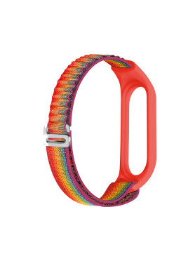 Leewello Lw-130 Λουράκι Υφασμάτινο Rainbow (M3/M4/M5/M6/M7)