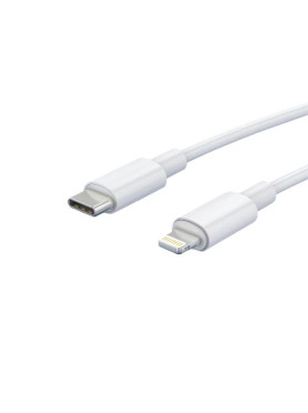 Leewello USB-C to Lightning Cable Λευκό 1m