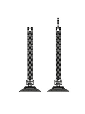 Leewello LW-382 Λουράκι Ανοξείδωτο Ατσάλι Ασημί (Apple Watch 38/40/41/42mm)