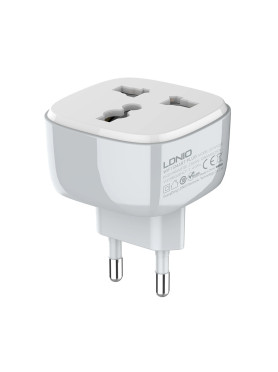 Ldnio SCW1050 Smart Μονόπριζο με Διακόπτη Αγγλίας (Type G) Κωδικός: 40297