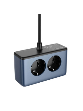 Ldnio Πολύπριζο 2 Θέσεων με 1 USB-A, 2 USB-C και Διακόπτη