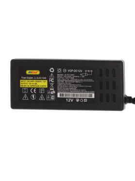 Andowl Q-DC1260 Universal Τροφοδοτικό 12V 8A με Ισχύ 96W με 8 βύσματα