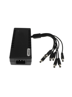Andowl Q-DC1260 Universal Τροφοδοτικό 12V 8A με Ισχύ 96W με 8 βύσματα