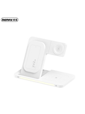 Remax Ασύρματος Φορτιστής (Qi Pad) 15W Power Delivery Λευκός (RP-W83)
