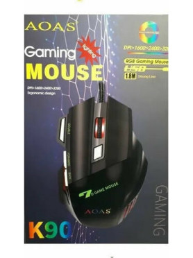 aoas K90 Gaming Ποντίκι 3200 DPI Μαύρο