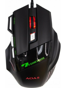 aoas K90 Gaming Ποντίκι 3200 DPI Μαύρο
