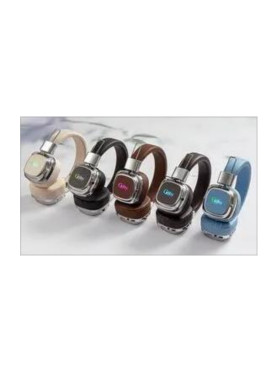 Gjby CA-050 Ασύρματα Bluetooth On Ear Ακουστικά Μπλε