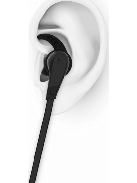 Remax RB-S25 In-ear Bluetooth Handsfree Ακουστικά με Αντοχή στον Ιδρώτα Μαύρα