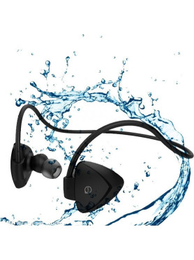 Awei A840BL In-ear Bluetooth Handsfree Ακουστικά με Αντοχή στον Ιδρώτα Μαύρα