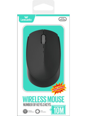 Leewello YPX-042 Ασύρματο Bluetooth Ποντίκι Μαύρο