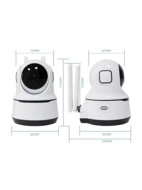 Leewello LW-343 IP Κάμερα Παρακολούθησης Wi-Fi Full HD 1080p με Αμφίδρομη Επικοινωνία και Φακό 3.6mm