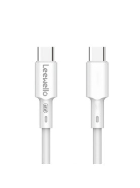 Leewello Φορτιστής με Θύρα USB-A και Θύρα USB-C και Καλώδιο USB-C 25W Λευκός (CDQ20)