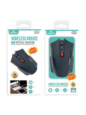 Leewello YPX-043 Ασύρματο Gaming Ποντίκι Μαύρο
