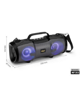 MF212 Ηχείο Bluetooth 20W με Ραδιόφωνο Μαύρο