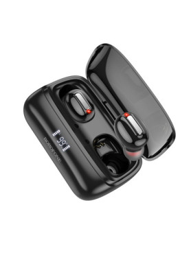 Borofone BE55 In-ear Bluetooth Handsfree Ακουστικά Μαύρα